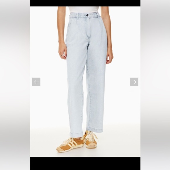 Aritzia Denim - ARITZIA Wilfred Free Embark High Waisted Wide Leg Jeans